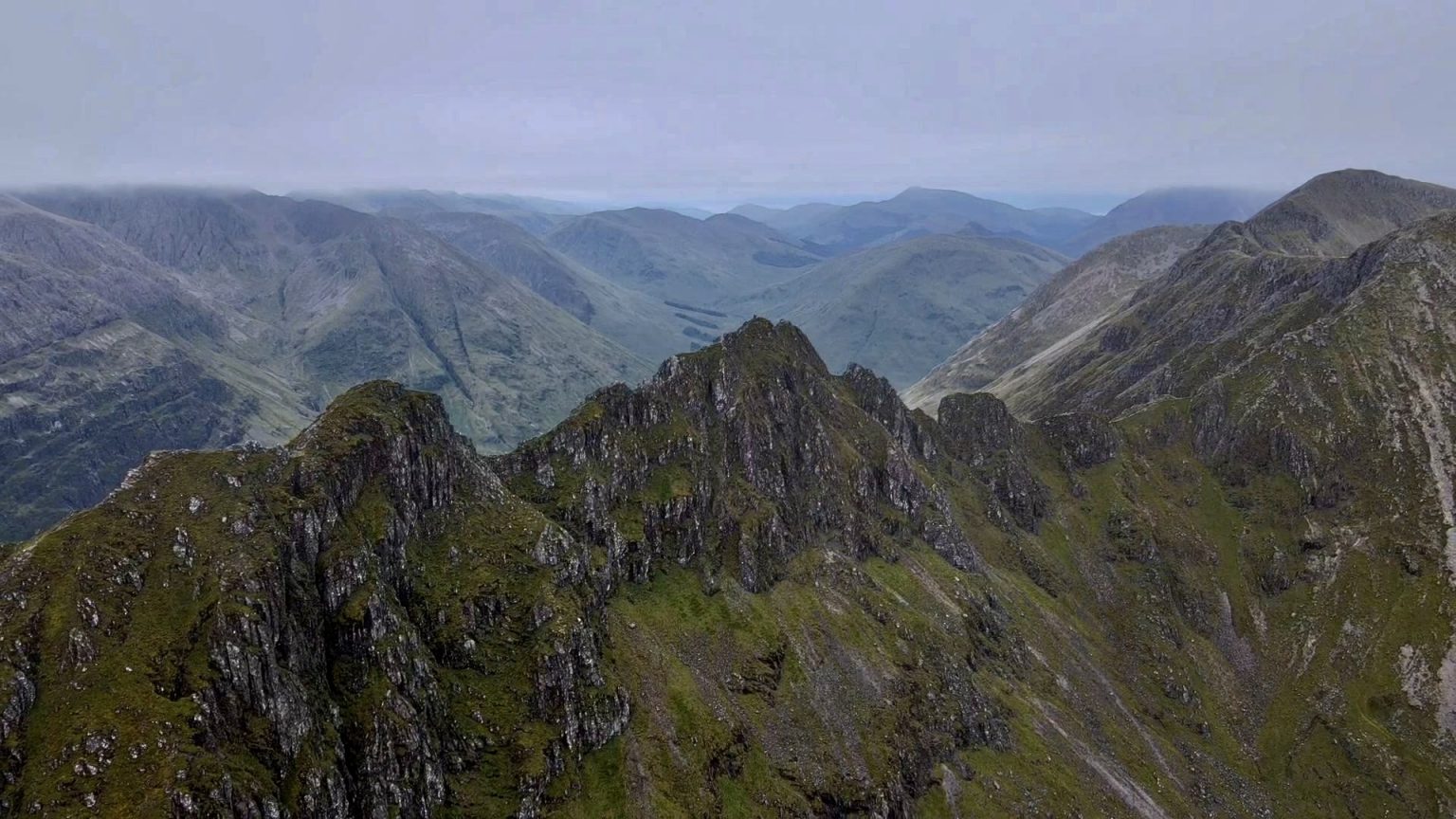 Aonach Eagach Ridge Route, Review, Photos and Video