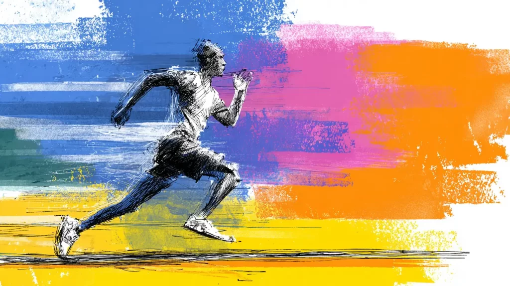 runner sketch
