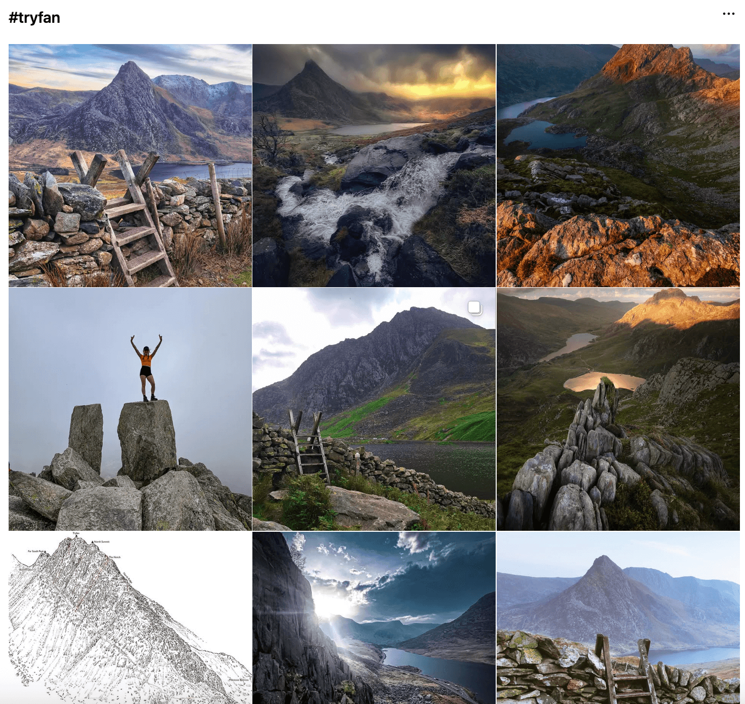 instagram tryfan