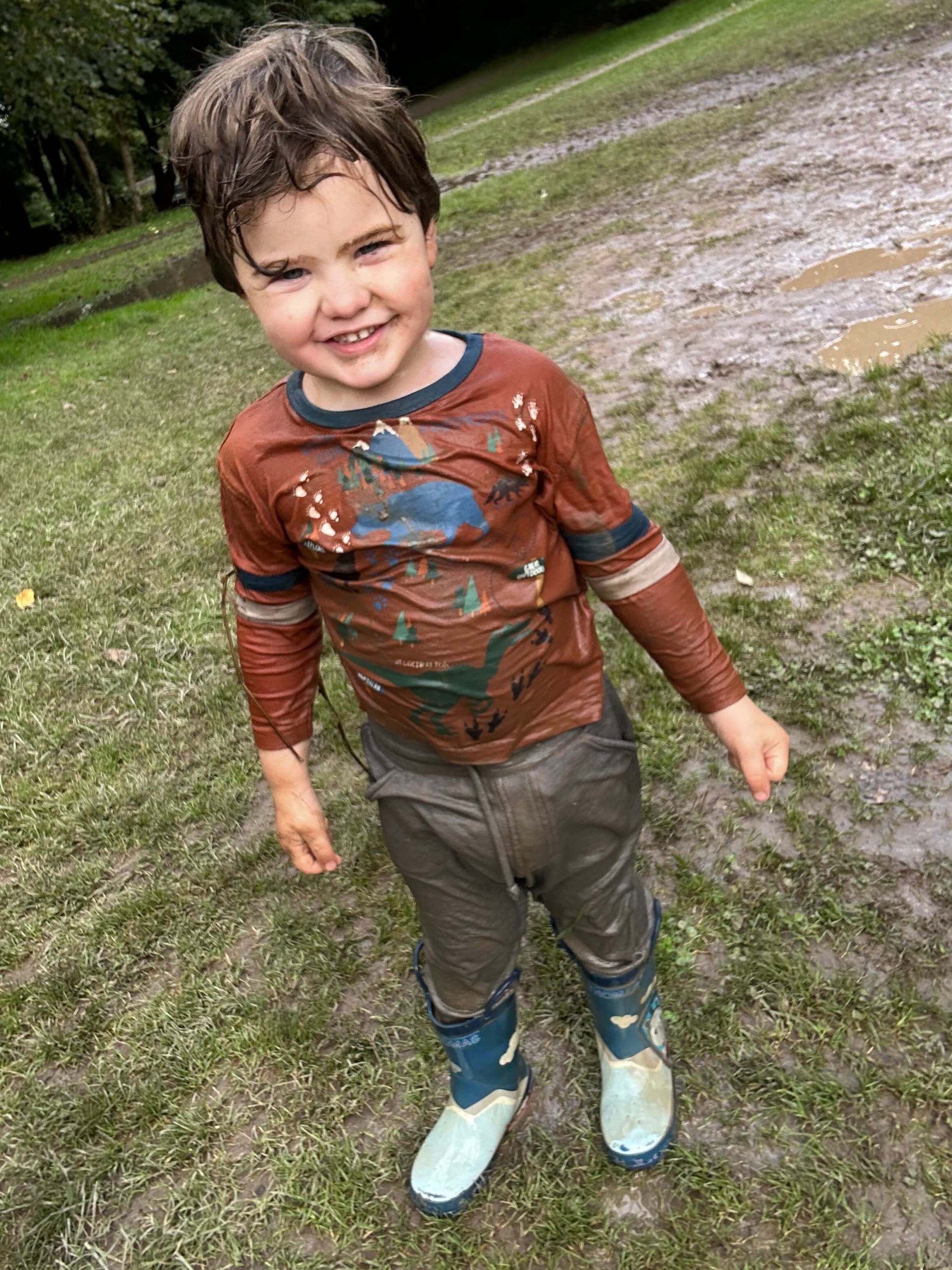 muddy toddler manley mere
