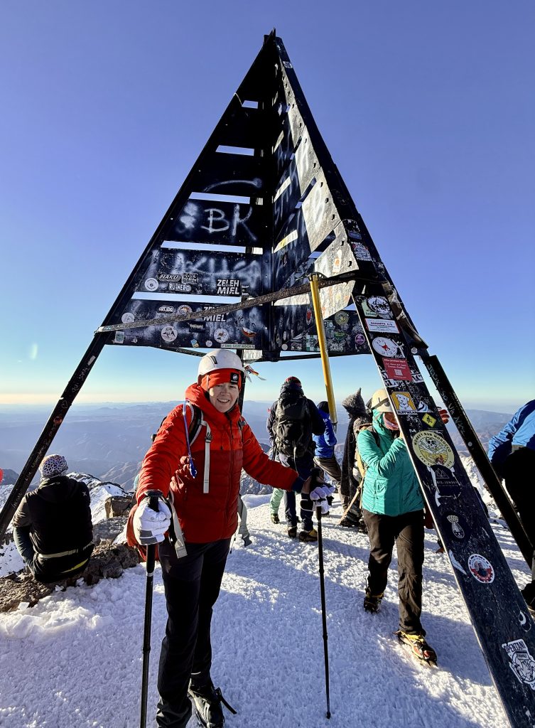 Toubkal summit