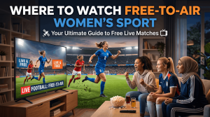 womens football on free to air tv